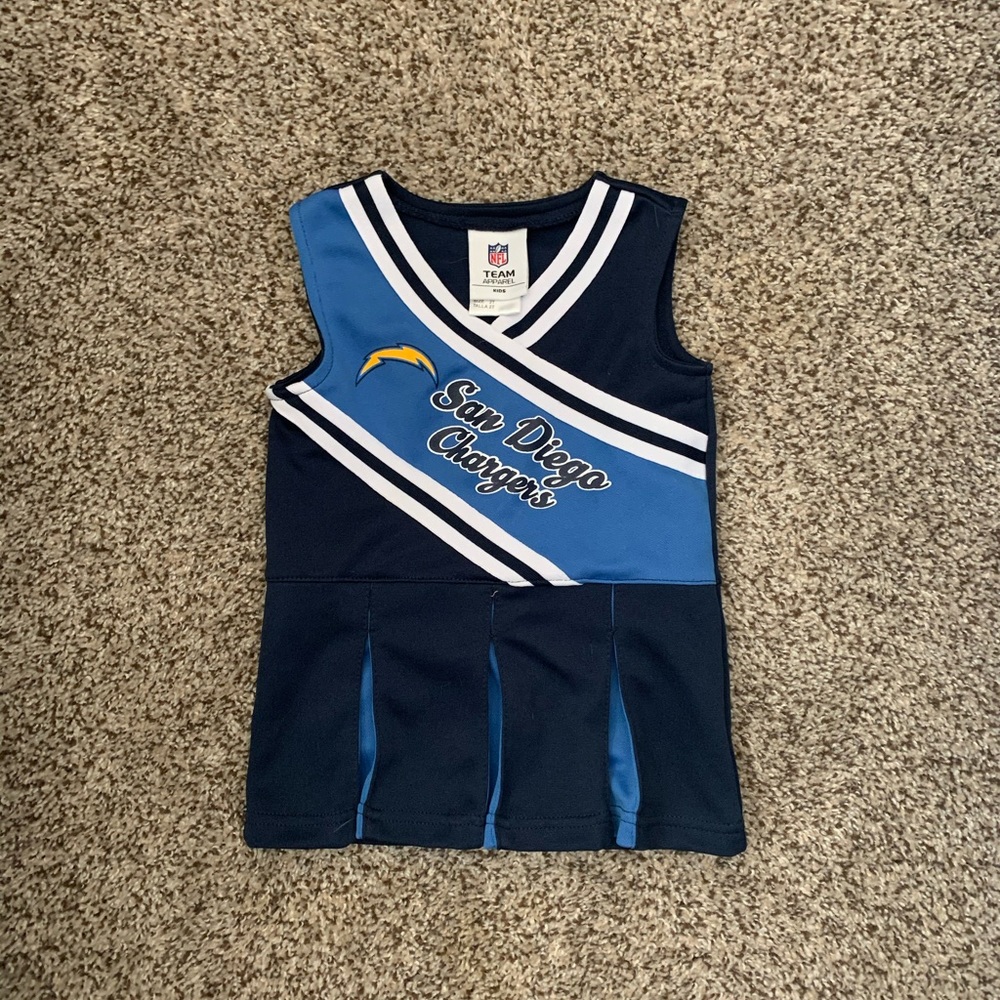 Chargers Toddler Dress